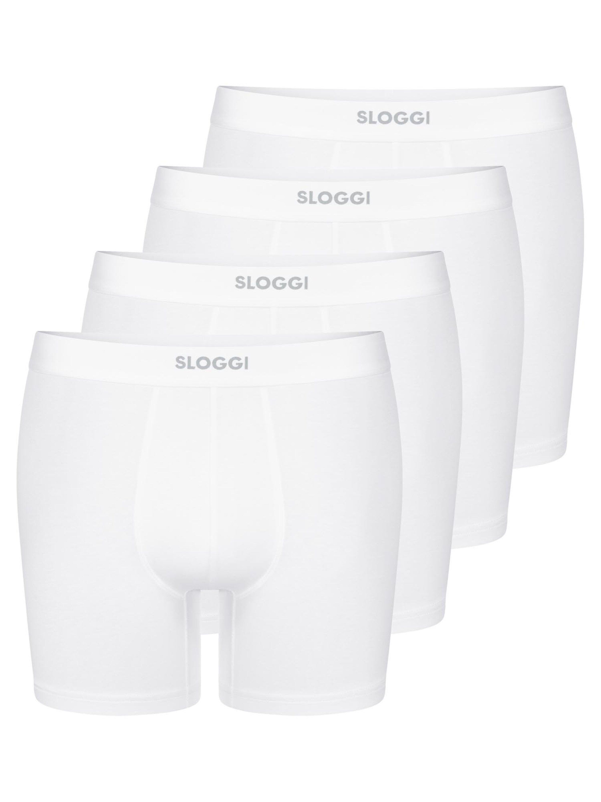 SLOGGI Boxershorts 'men EVER Ease'‌‌ in Weiß: Vorderseite
