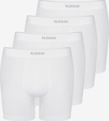 SLOGGI Boxershorts 'men EVER Ease' in Weiß: Vorderseite