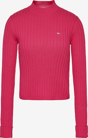 Tommy Jeans Pullover in Pink: predná strana