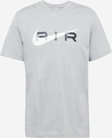 T-Shirt 'AIR' Nike Sportswear en gris : devant