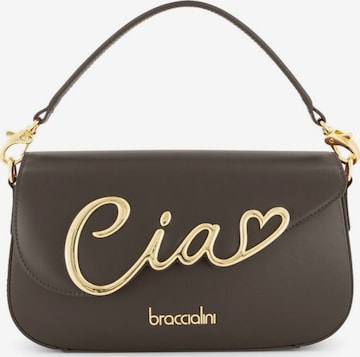 Braccialini - Bolso de hombro 'Ciao' en marrón: frente