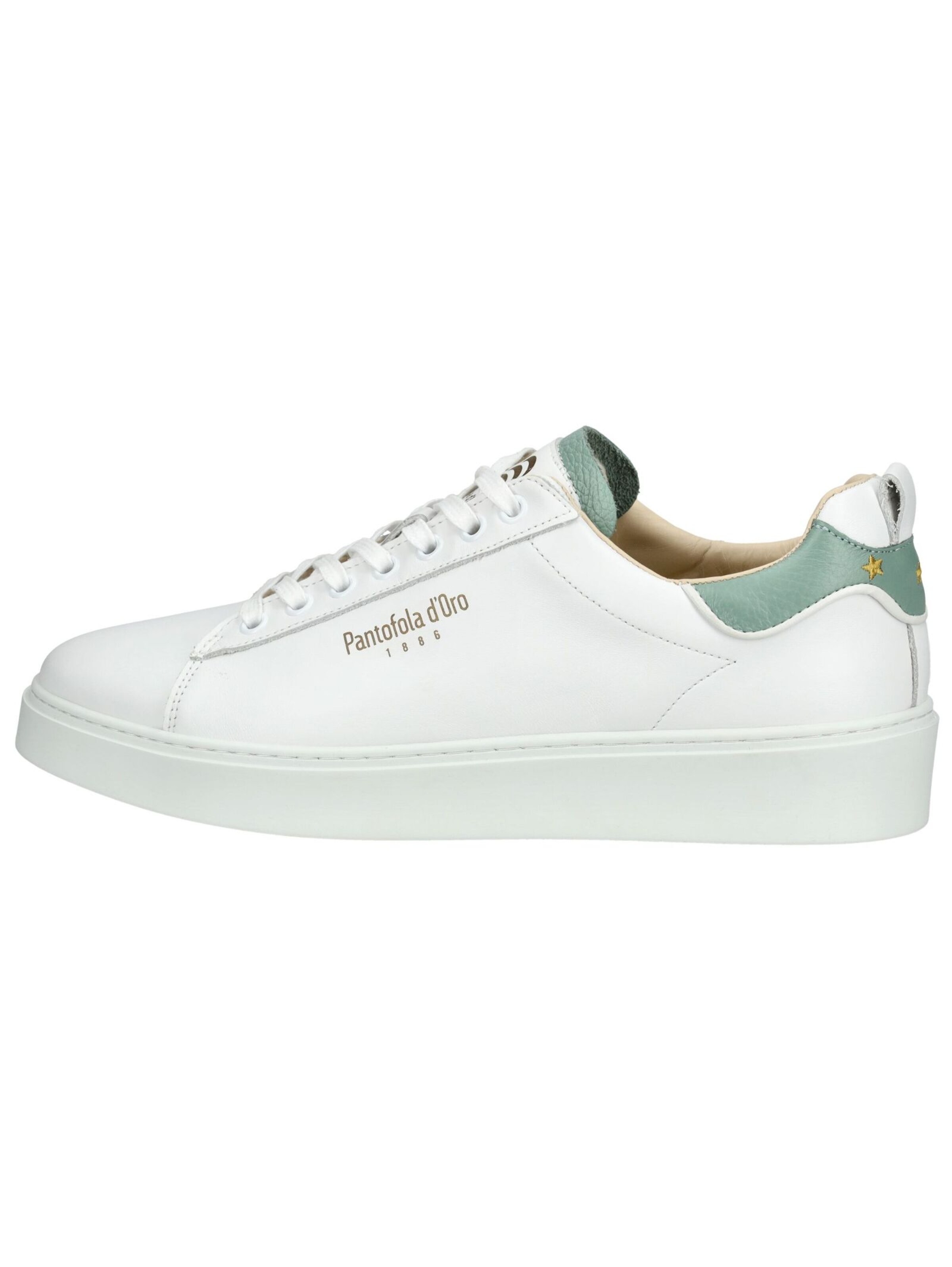 PANTOFOLA D'ORO Platform trainers in White