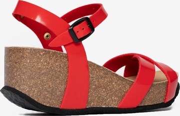 Bayton Sandal 'Venus' in Red