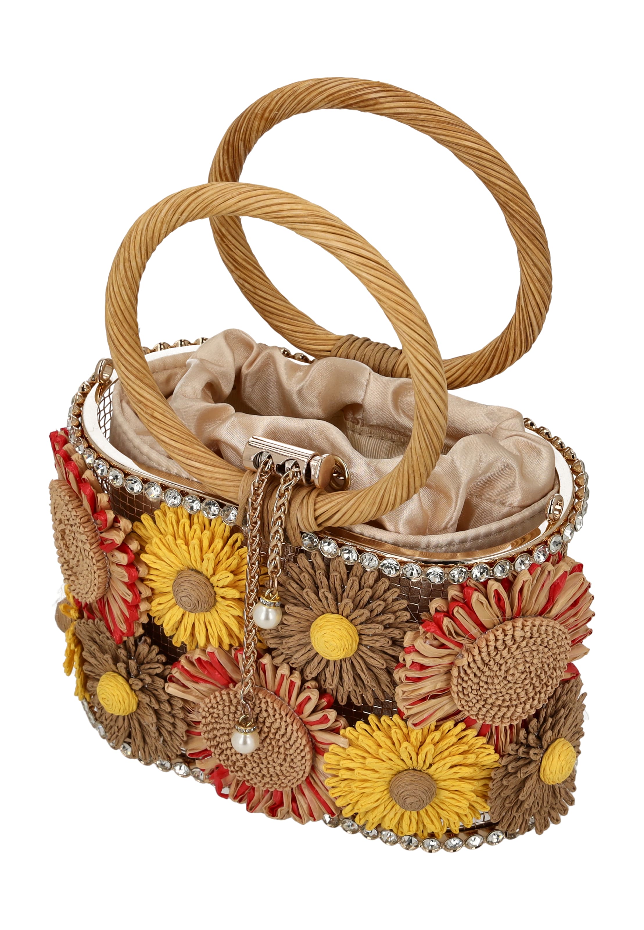 IZIA - Bolso de mano en beige