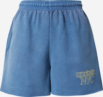 TOPSHOP - Regular Calças em azul: frente