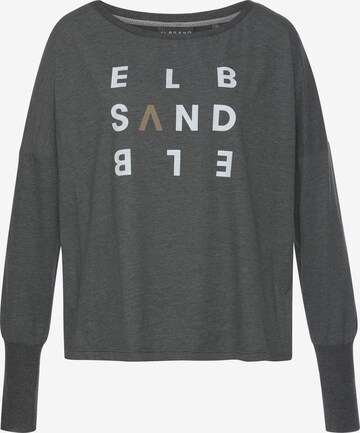 Elbsand - Camiseta en gris: frente