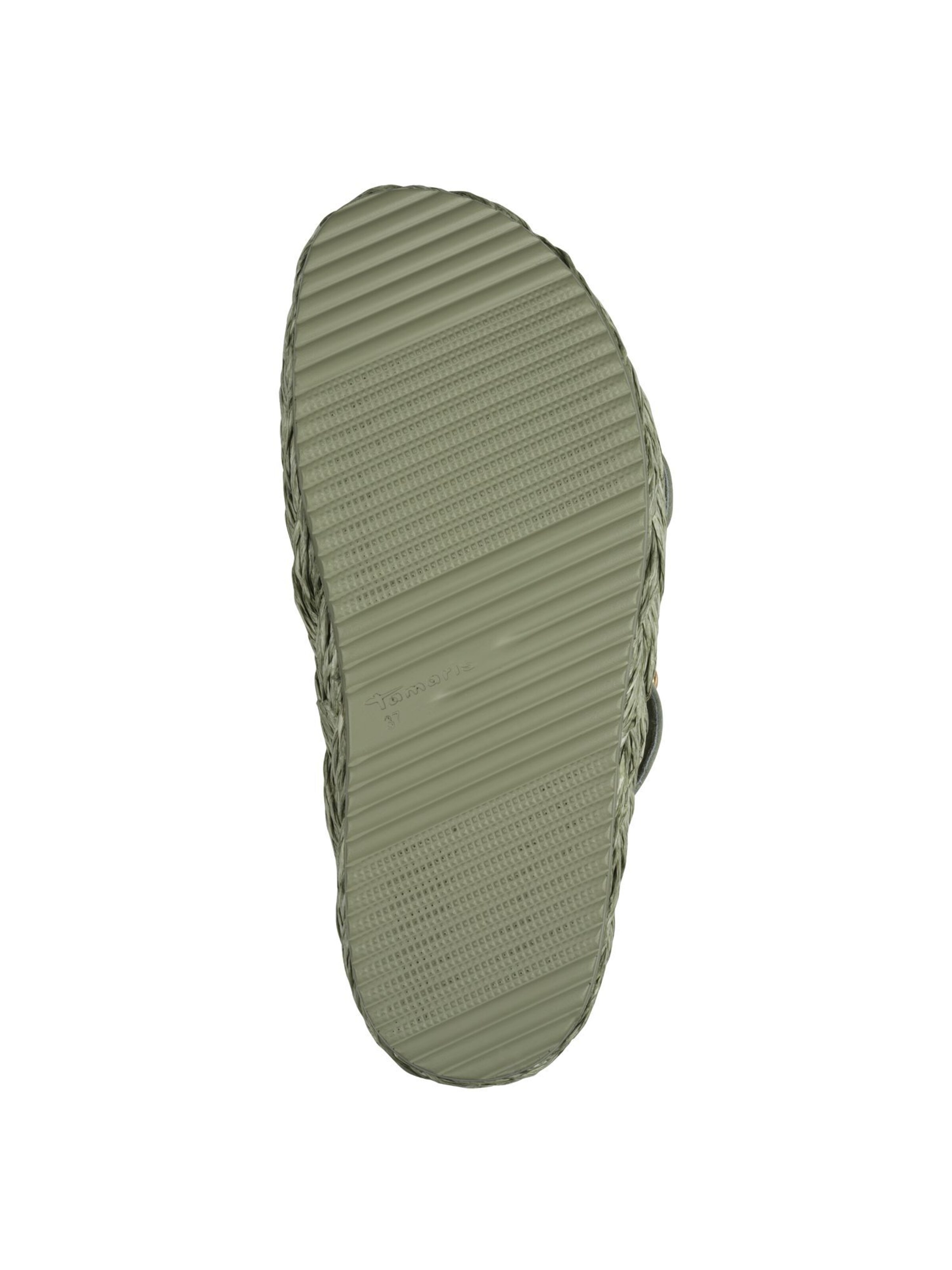 Tamaris Mules in Green