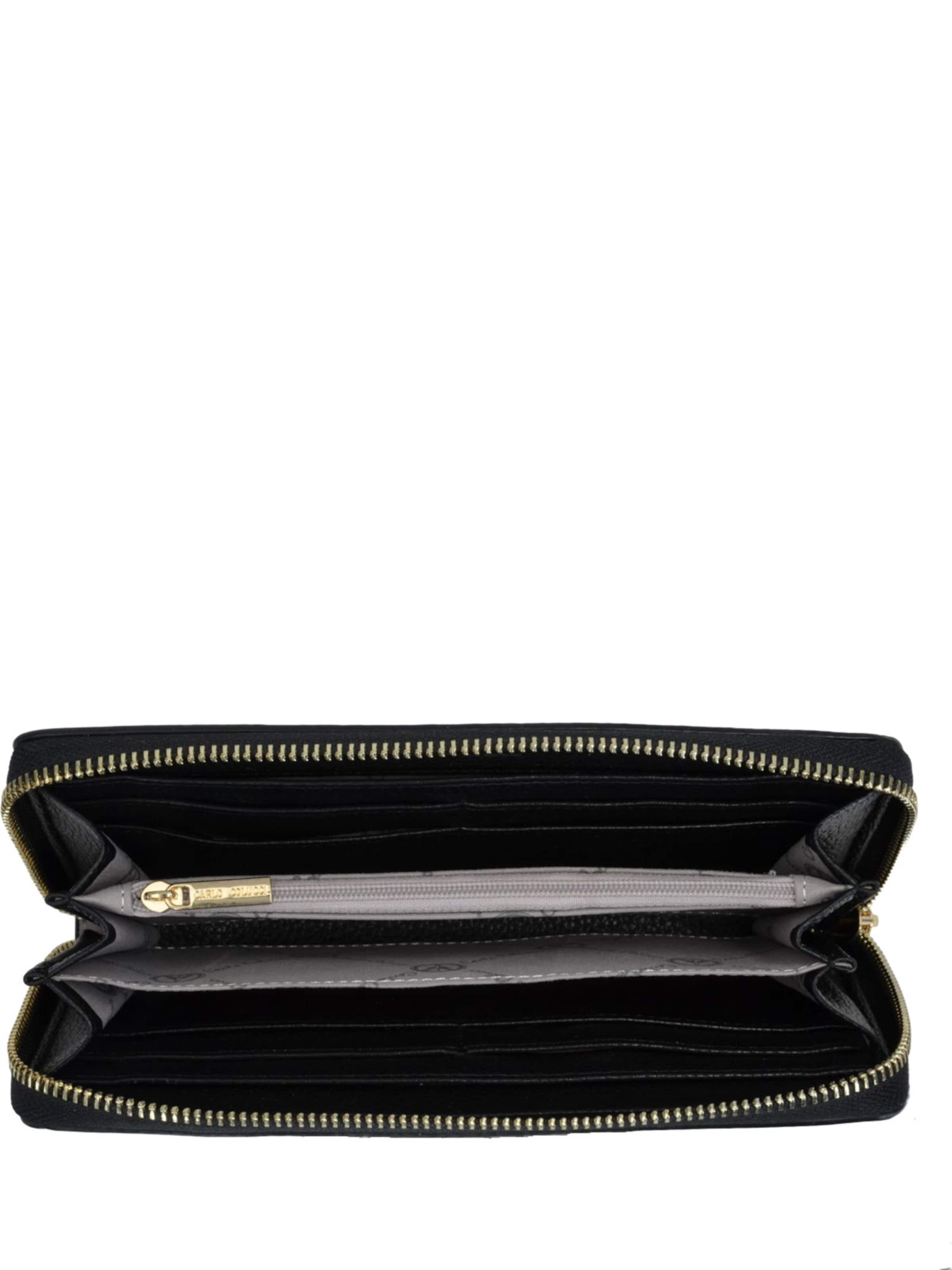 Porte-monnaies 'Checchinato' Carlo Colucci en noir