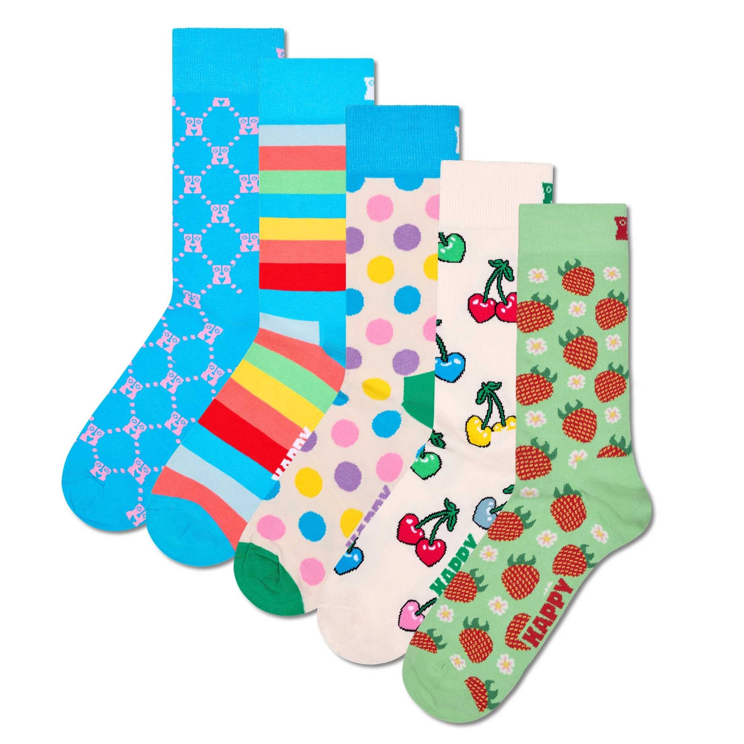 Calzino di Happy Socks in blu: frontale