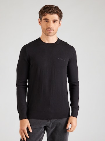 Pull-over Ben Sherman en noir : devant