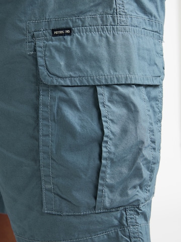 Petrol Industries Szabványos Cargo nadrágok - kék