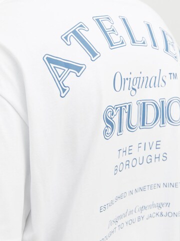 T-Shirt 'Brooklyn' JACK & JONES en blanc