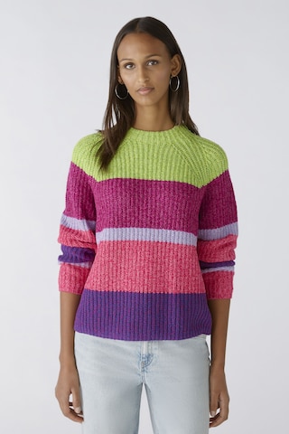 Pullover di OUI in colori misti: frontale