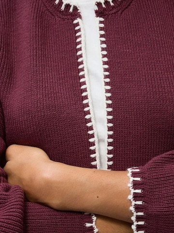 Hiccup Strickjacke in Braun