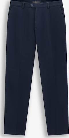 Boggi Milano Slim fit Chino trousers in Blue: front