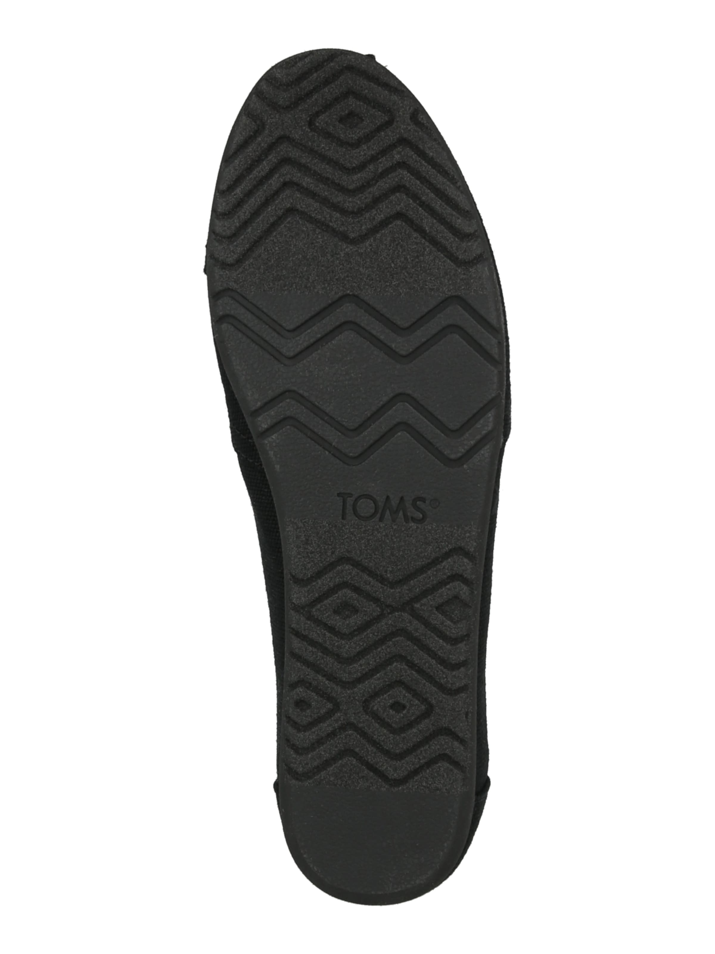 TOMS Ballerina 'ALPARGATA' in Black