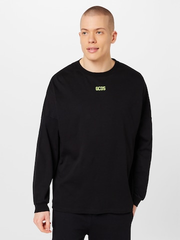 GCDS Sweatshirt in Zwart: voorkant