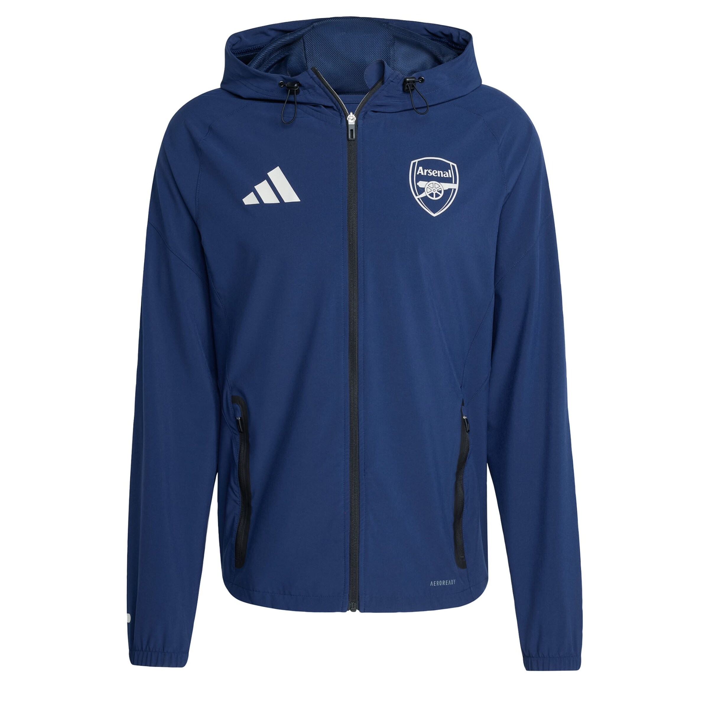 Giacca per l'allenamento 'Arsenal Tiro 25 Competition' di ADIDAS PERFORMANCE in blu: frontale
