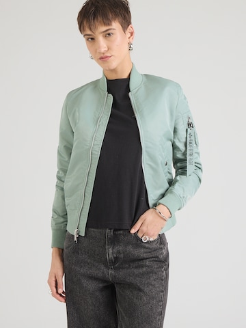 ALPHA INDUSTRIES Демисезонная куртка в Зеленый: спереди