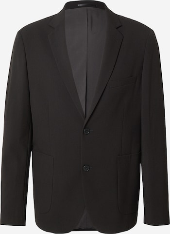 juoda Lindbergh Standartinis modelis Klasikinis švarkas 'Superflex': priekis