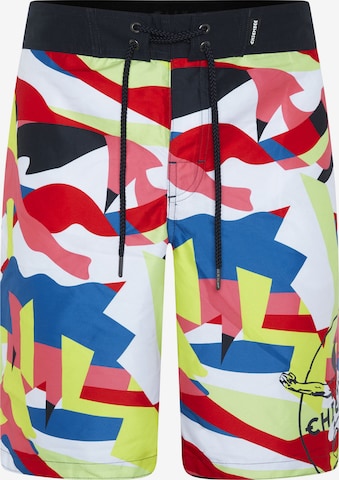 CHIEMSEE Regular Board Shorts in Mixed colors: front