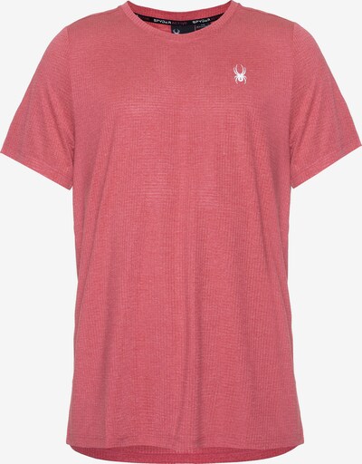 Spyder T-Shirt fonctionnel en rose / blanc, Vue avec produit