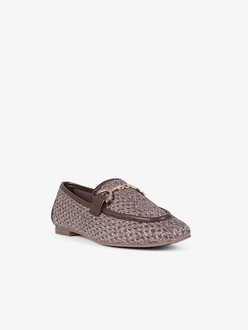 EXE Mocassins in Bruin: voorkant