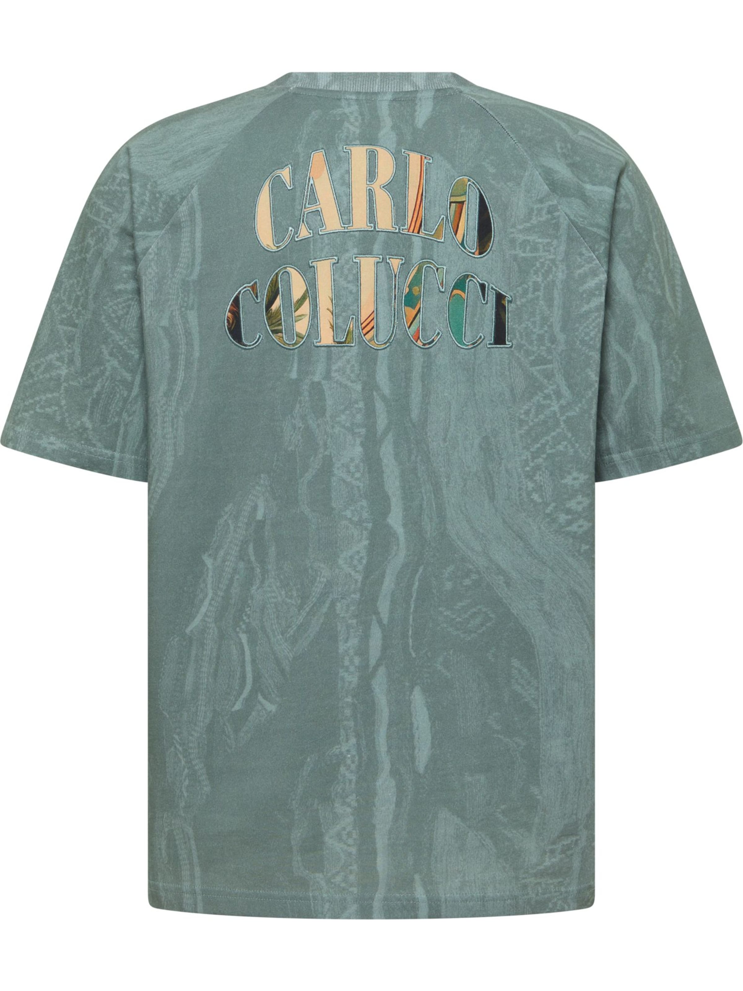 T-Shirt 'Febbraio' Carlo Colucci en vert