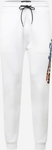 HOLLISTER - Tapered Pantalón en blanco: frente