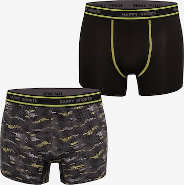 Boxers Happy Shorts en gris : devant