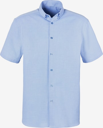 H.I.S Button Up Shirt in Blue: front
