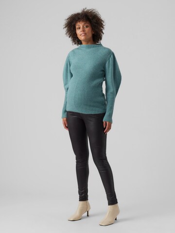 MAMALICIOUS Sweater 'Pippa' in Blue