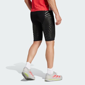 ADIDAS PERFORMANCE Skinny Sportbroek in Zwart