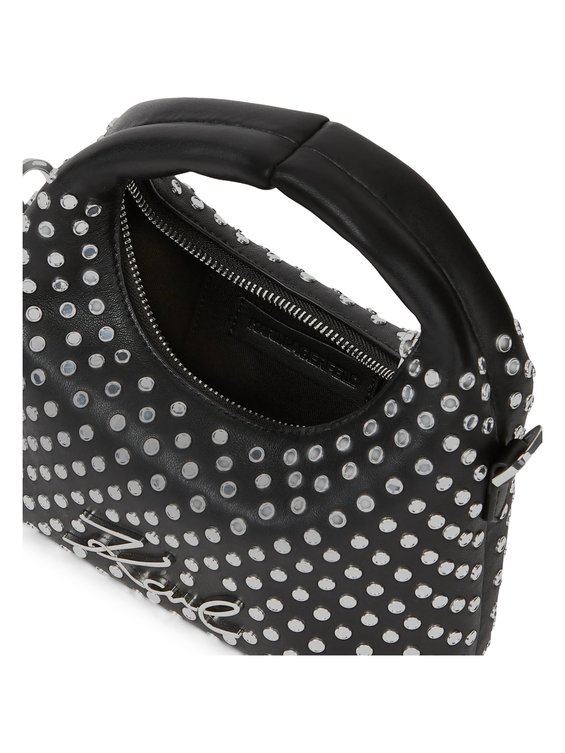 Karl Lagerfeld - Bolso de mano 'K/Soiree' en negro