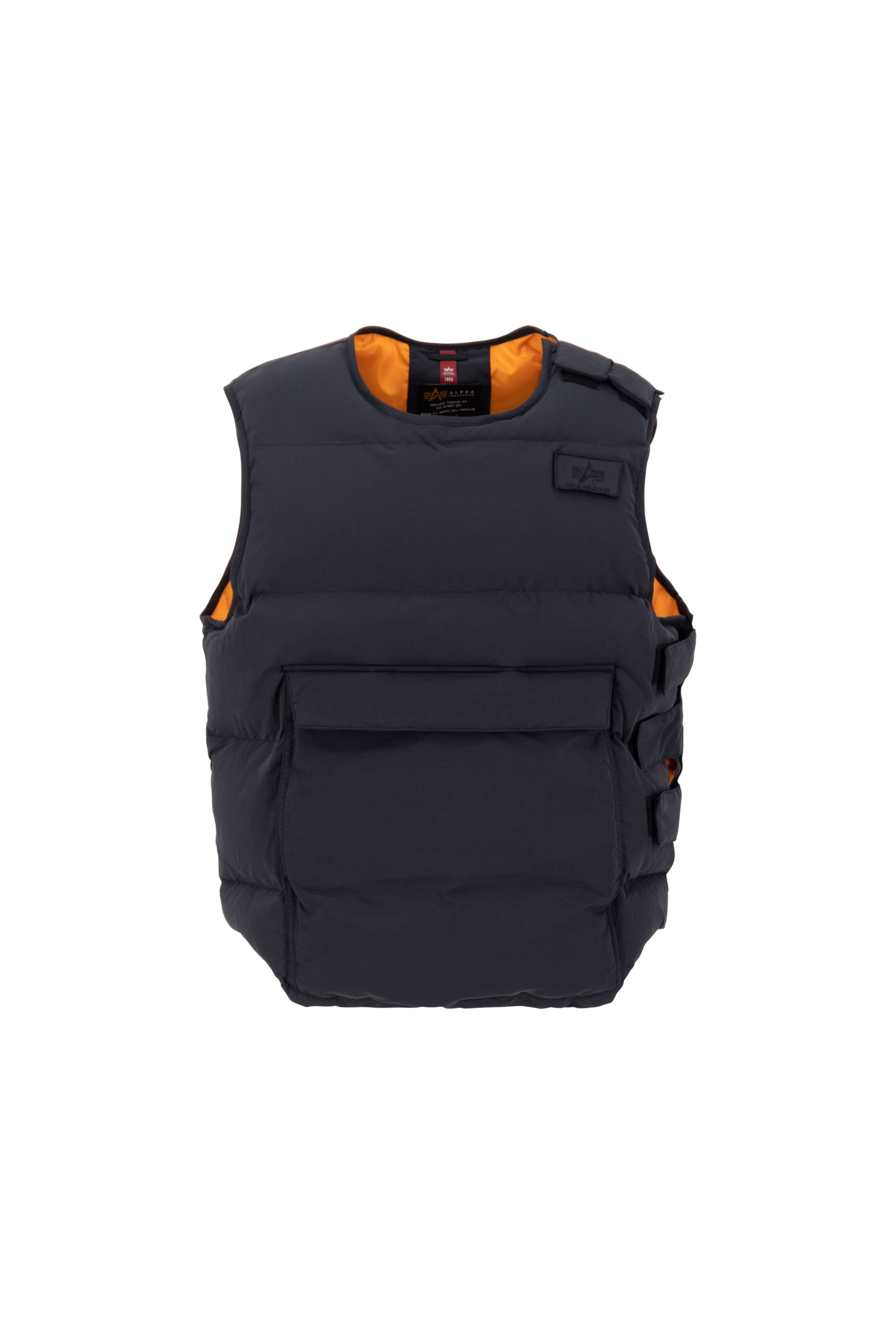 ALPHA INDUSTRIES Жилетка 'Protector' в Черный: спереди