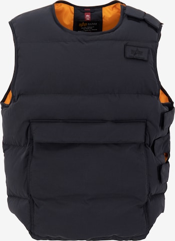 Gilet ALPHA INDUSTRIES en noir : devant