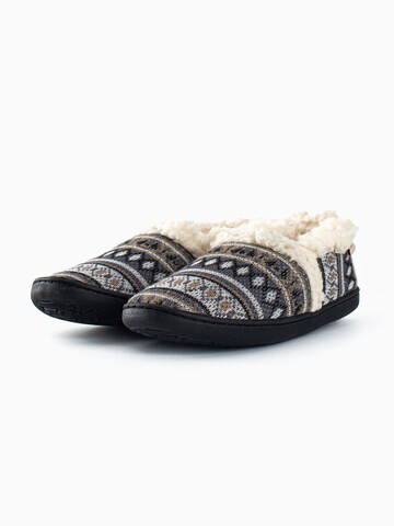 Pantoufle 'Dina' Minnetonka en gris