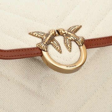 Sac à bandoulière 'Love Box' PINKO en beige