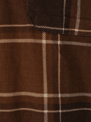Jack & Jones Plus Comfort Fit Hemd 'BROOK' in Braun