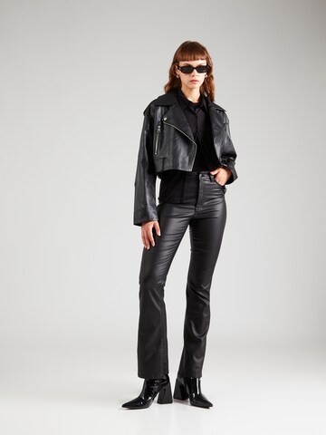 OBJECT Flared Pants 'OBJBELLE' in Black