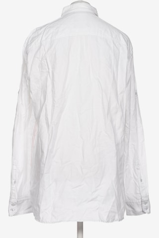 JUPITER Button Up Shirt in XL in White
