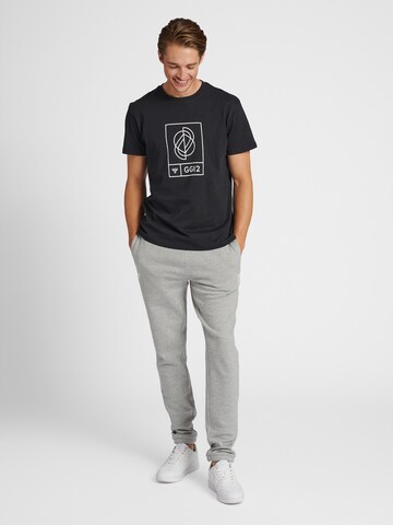 Hummel Slim fit Workout Pants in Grey