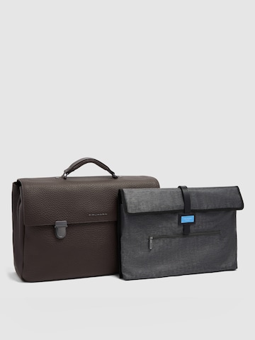Sac d’ordinateur portable Piquadro en marron