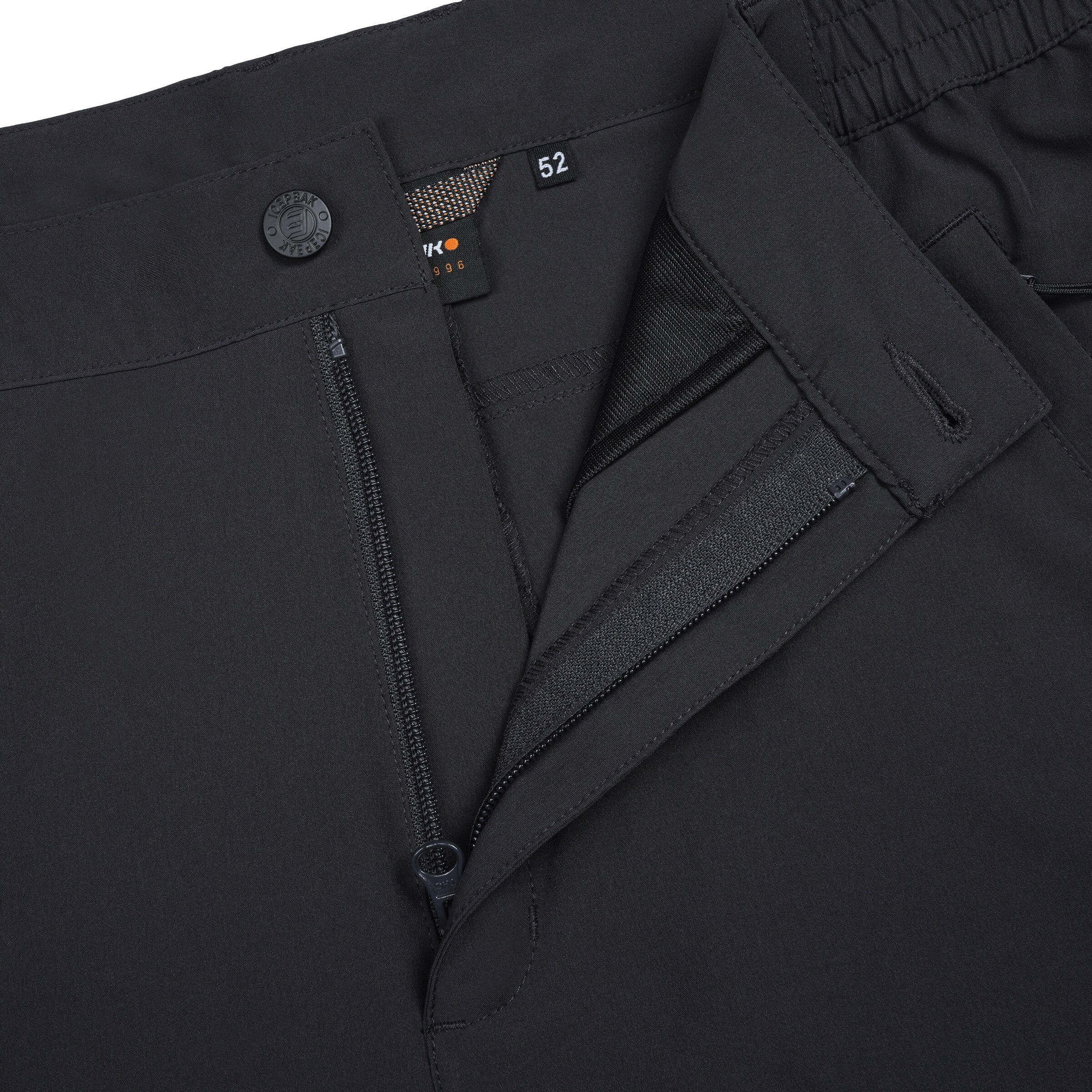 ICEPEAK Regular Outdoor Pants 'Berwyn' in Grey