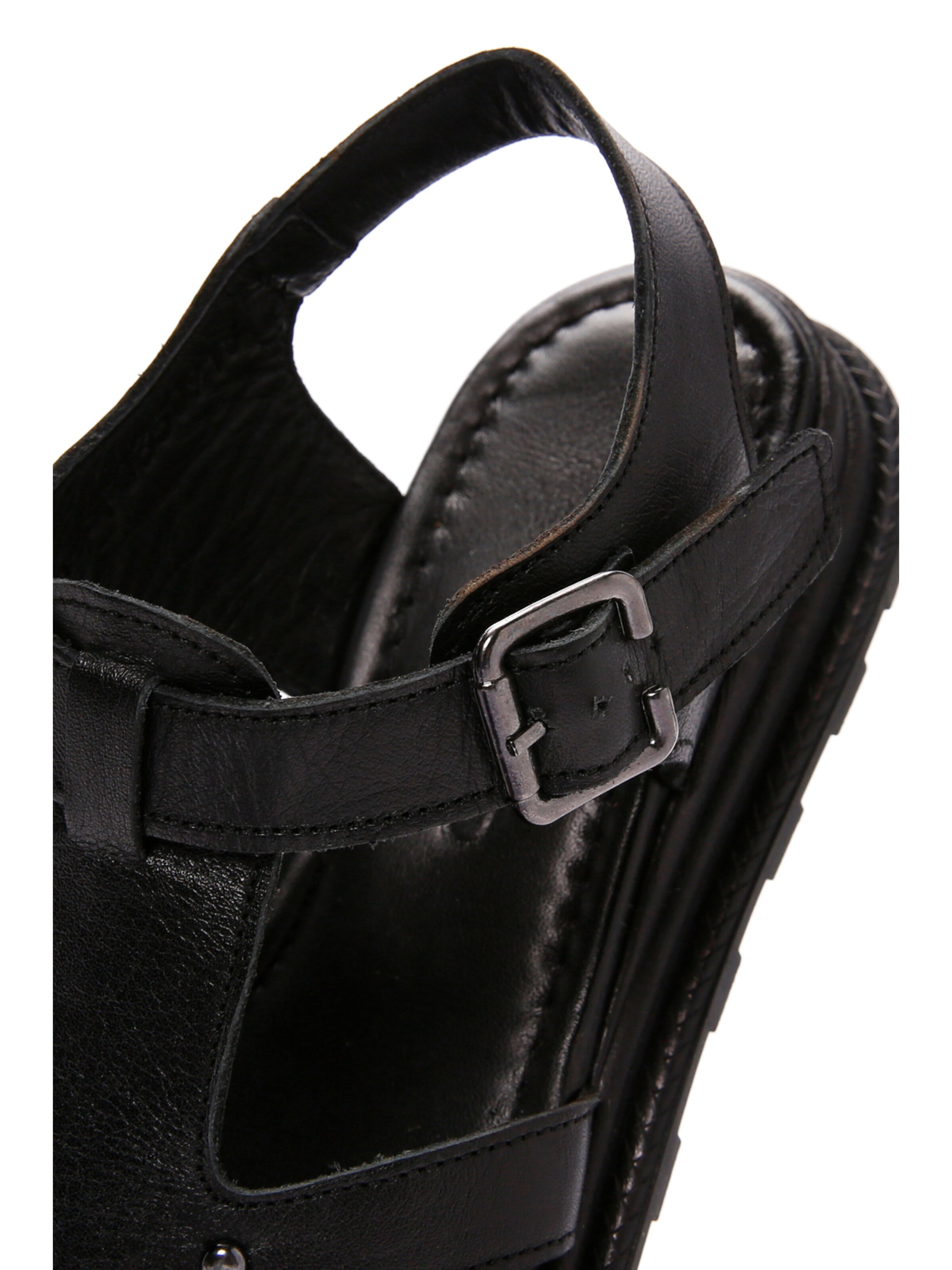 Derimod Sandale in Schwarz