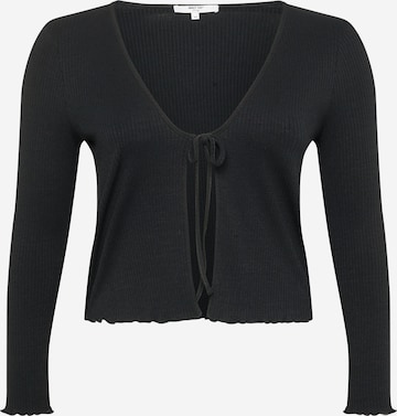 ABOUT YOU Curvy Shirt 'Talea' in Zwart: voorkant