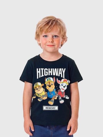 TWO SOON Shirt 'Paw Patrol' in Blue: front
