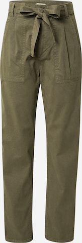 ESPRIT Regular Панталон с набор в зелено: отпред