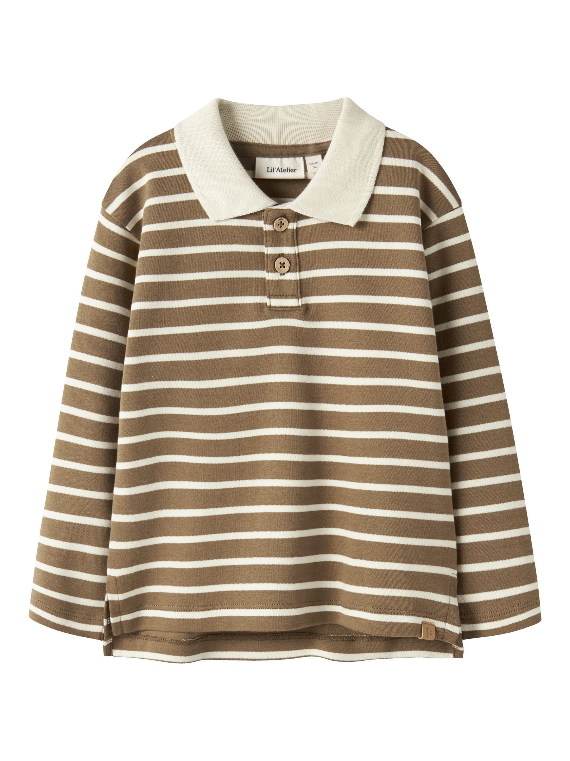 Lil'Atelier Shirt in Bruin: voorkant