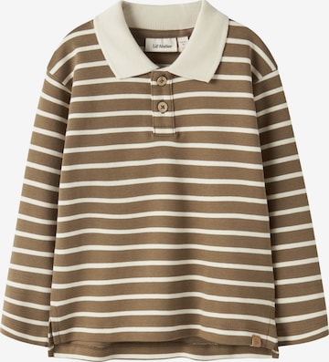 T-Shirt Lil'Atelier en marron : devant